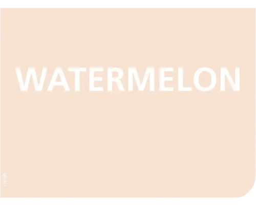 Verfstaal watermeloen