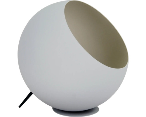 Bolvormige stoel met voet en poten