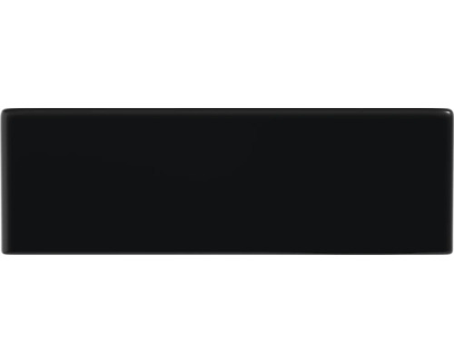 Zwarte decoratieve plaat