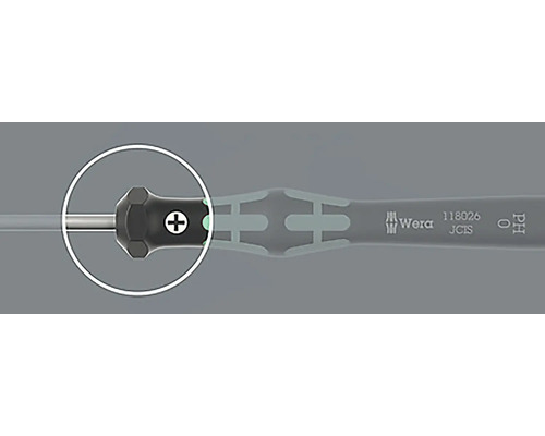 Wera Logo schroevendraaier met plusteken