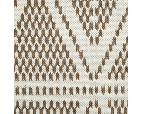 Detailweergave van een tapijt met een patroon