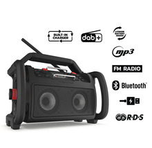 Bouwradio met DAB plus, FM radio, Bluetooth en MP3 weergave