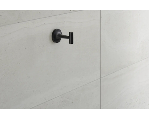 Enkele handdoekhaak voor wandmontage