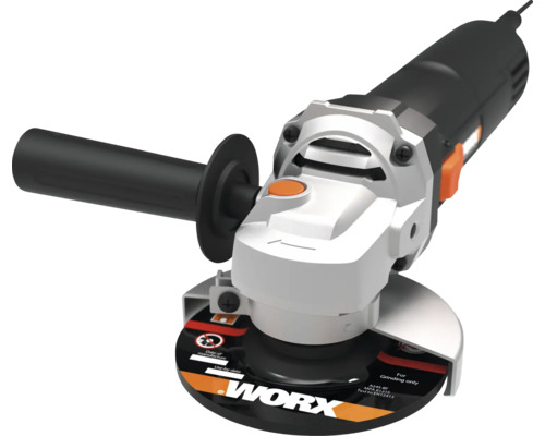 Elektrische haakse slijper met extra handgreep