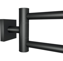 Handdoekverwarmer met zwenkbare armen voor wandmontage