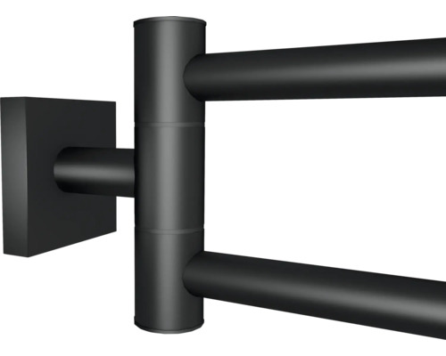 Handdoekverwarmer met zwenkbare armen voor wandmontage