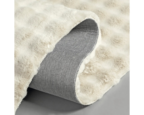 Zacht kleed met grijze achterkant