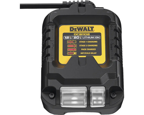 DeWalt DCB1102 acculader voor 12 volt of 20 volt lithium-ionaccu's