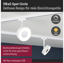 URail Spot Circle met LED op een rail