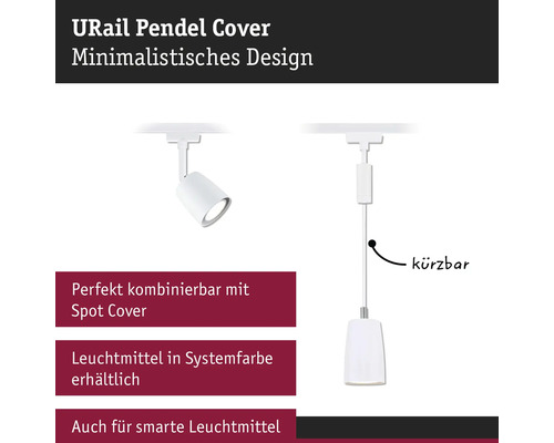 URail pendelkap met minimalistisch design