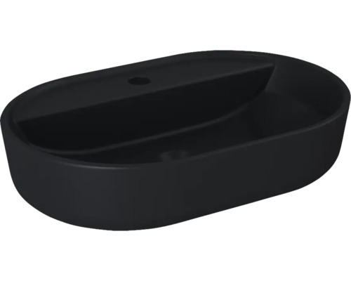 Ovale waskom van sanitair keramiek