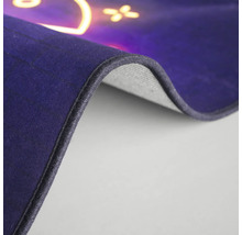 Detailopname van een vloerkleed met motief