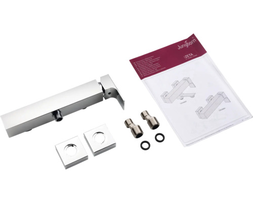 Jungborn Zeta badvulcombinatie met montageaccessoires en handleiding