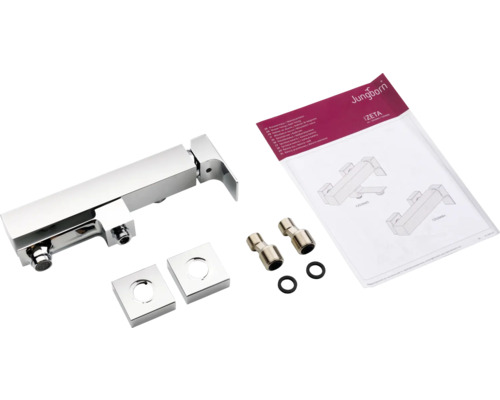 Jungborn opbouw badkraan met montageaccessoires en handleiding