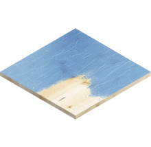 Houten plank gedeeltelijk beschilderd