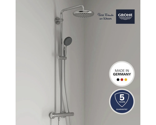 Opbouw douche systeem met hoofd- en handdouche