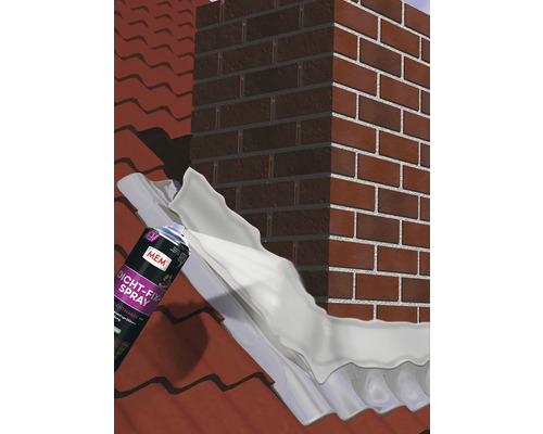 MEM Dicht Fix Spray voor het afdichten van dak en schoorsteen