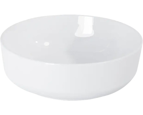 Witte keramische kom