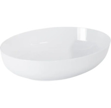Witte keramische schaal