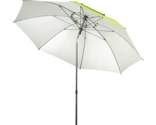 Geopende tu parasol met paal