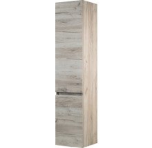 Hoge kast met lades in houtlook