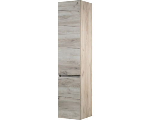 Hoge kast met lades in houtlook