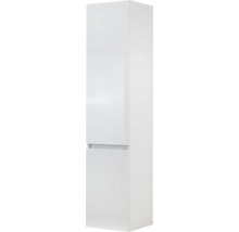 Witte badkamerhoge kast met twee deuren