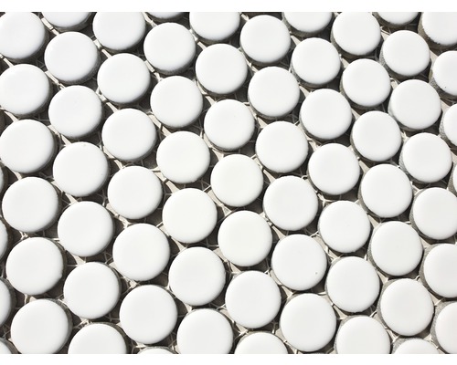 Keramische mozaïektegels in ronde vorm