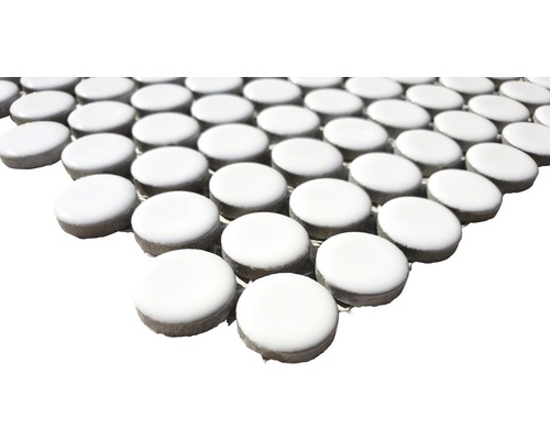 Keramische mozaïektegels in ronde vorm