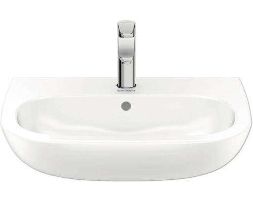 Keramische wastafel met kraan