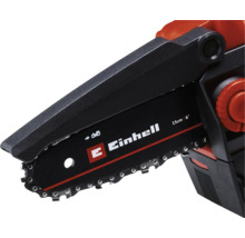 Einhell kettingzaag met een zwaardlengte van 15 centimeter
