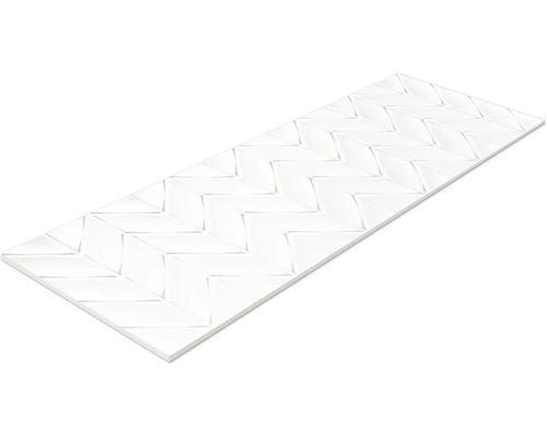 Tegelmat met visgraatmotief