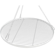 Rond grillrooster met kettingophanging voor barbecues