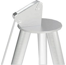 Metalen driepootstandaard