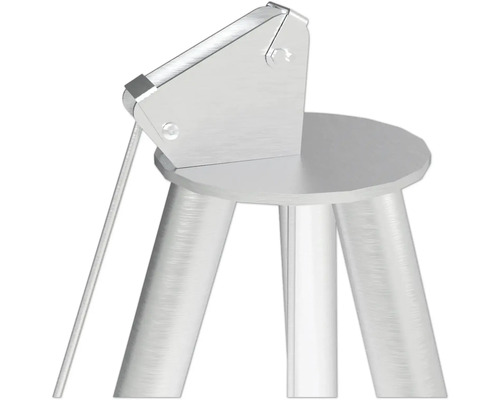 Metalen driepootstandaard