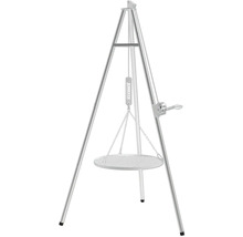 Draaibare barbecue met driepoot en grillrooster