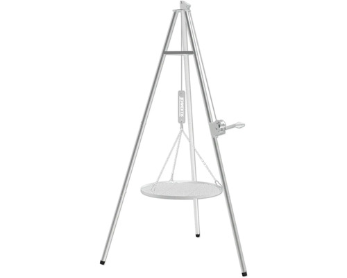 Draaibare barbecue met driepoot en grillrooster