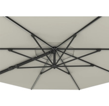 SOLUNA Zweefparasol Led beige Ø 300 cm