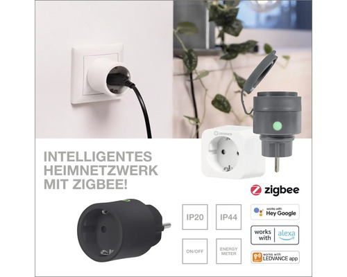 LEDVANCE Smart Home Zigbee stekkerdoos voor binnen- en buitengebruik