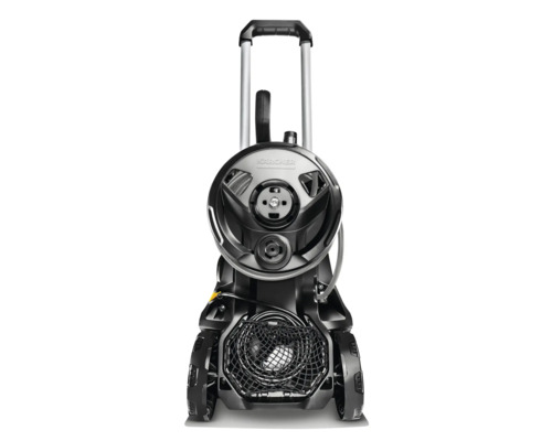 Hogedrukreiniger met slanghaspel