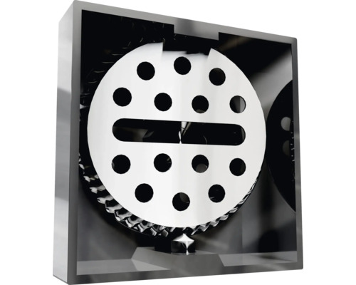 Draaibare zeef voor spoelbakmengkranen