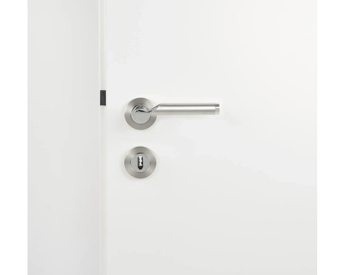 Deur met deurkruk en slotrozet