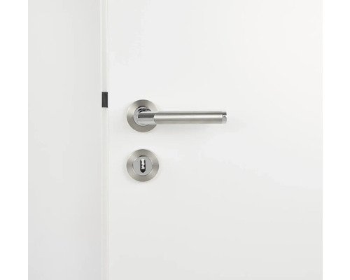 Deurbeslag met deurkruk en slot