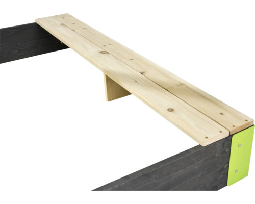 Houten bank voor de tuin