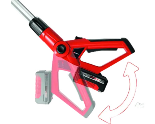 Einhell accu voegenreiniger met draaibare borstelkop