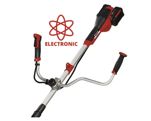 Accu grastrimmer voor gebruik in de tuin