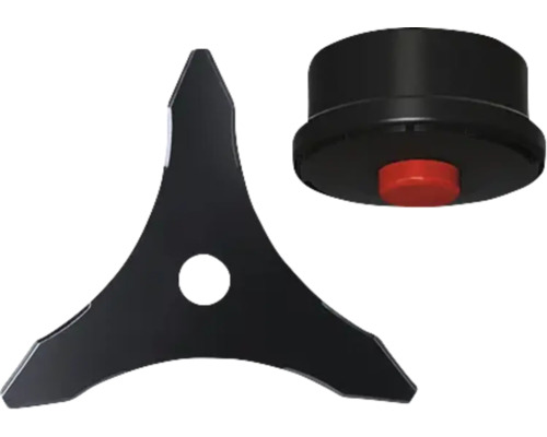 Trimmerkop met drie messen