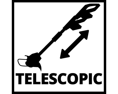 Telescopisch heggenschaar symbool