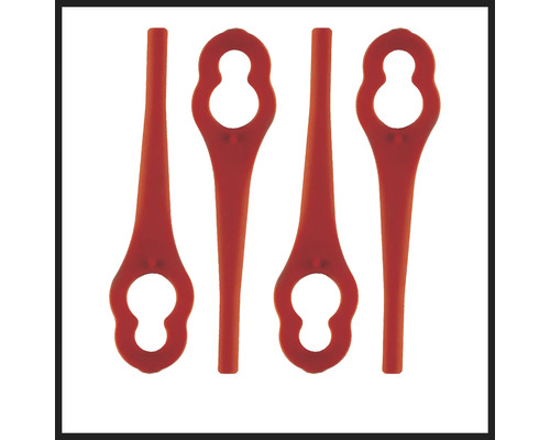 Meerdere grastrimmermessen van kunststof