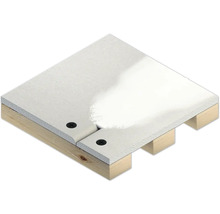 Constructie van een gipsplaat op een houten onderconstructie